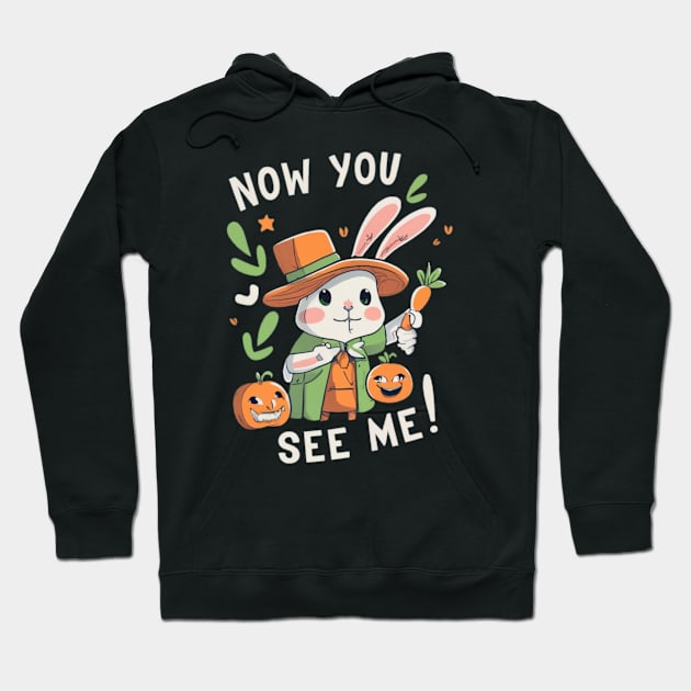 cute rabbit Hoodie by AOAOCreation